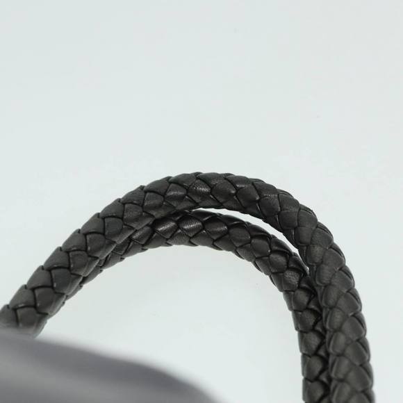 PRADA Hand Bag Nylon 2way Silver Gray Auth 89250 - Picture 8 of 16